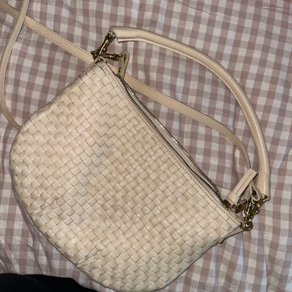 Clare V Petit Moyen Cream Woven - Picture 5 of 5
